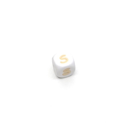 Lettere BEIGE 12mm Silicone