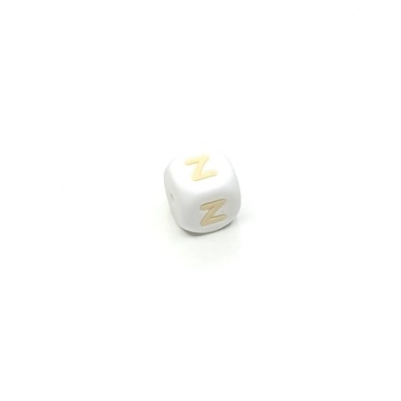 Silikonbuchstabenwürfel 12mm BEIGE