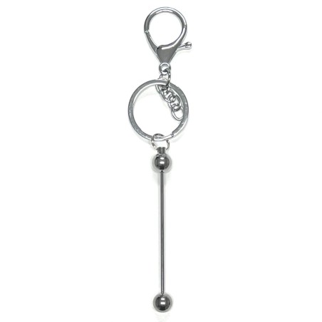 Key Ring TO BE CUSTOMIZED SILVER COLOUR