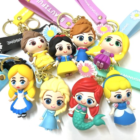 Porte-clés Princesses Disney