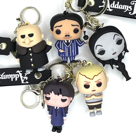 Porte-clés Famille Addams