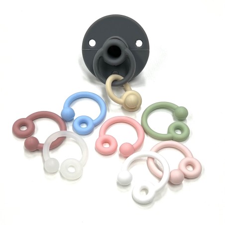 Adapter Rings for Pacifier CAOUTCHOUC CHICCO SILICONE