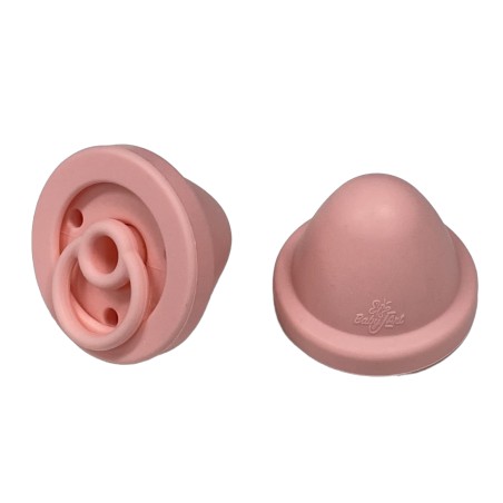 PERSONNALISER Sucette en silicone ROSE PASTEL