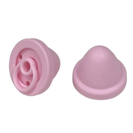 PERSONALIZZA Ciuccio in silicone ROSA CHIARO