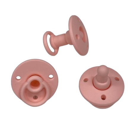 PERSONNALISER Sucette en silicone ROSE PASTEL