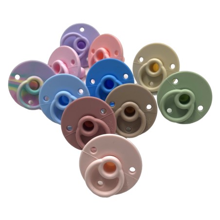 Silicone pacifier