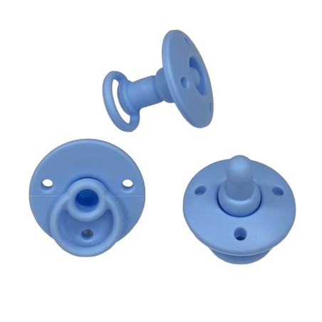 CUSTOMIZE Silicone pacifier PASTEL BLUE