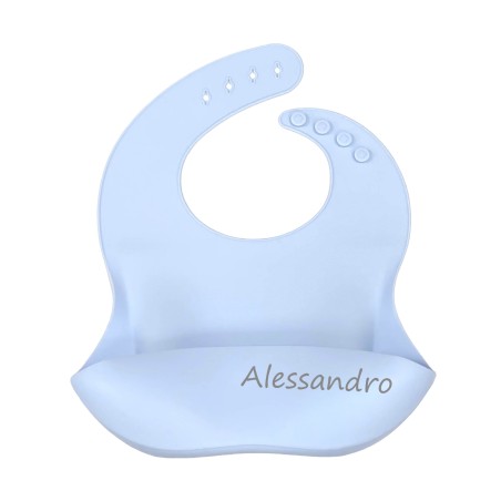 PERSONNALISER Bavoir en silicone LA GLACE