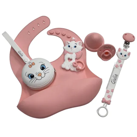 Personalisierte Silikon Schnullerkette FLAT | BabyJart