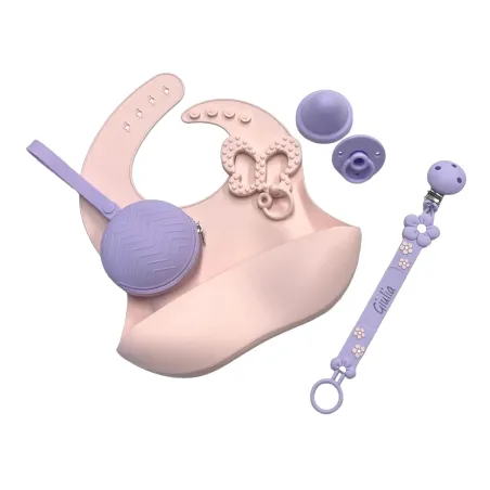 Catenella Portaciuccio FLAT in Silicone Personalizzata | BabyJart