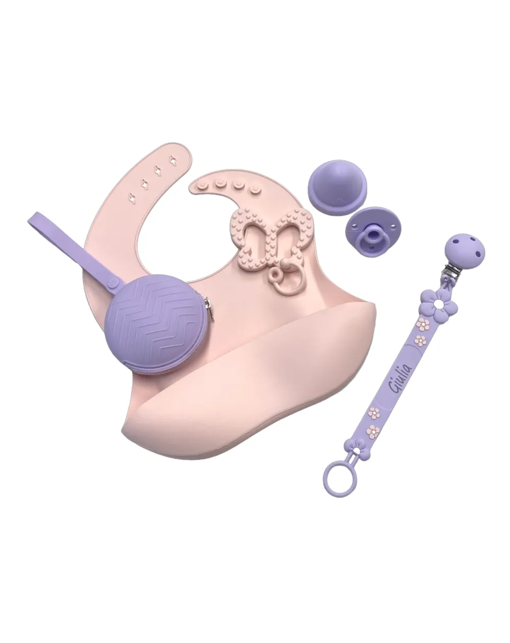 24 Giocattoli Collegabili Per Dentizione Bambini - Anelli Da Passeggino, Sonagli (Materiale Sicuro, PP)