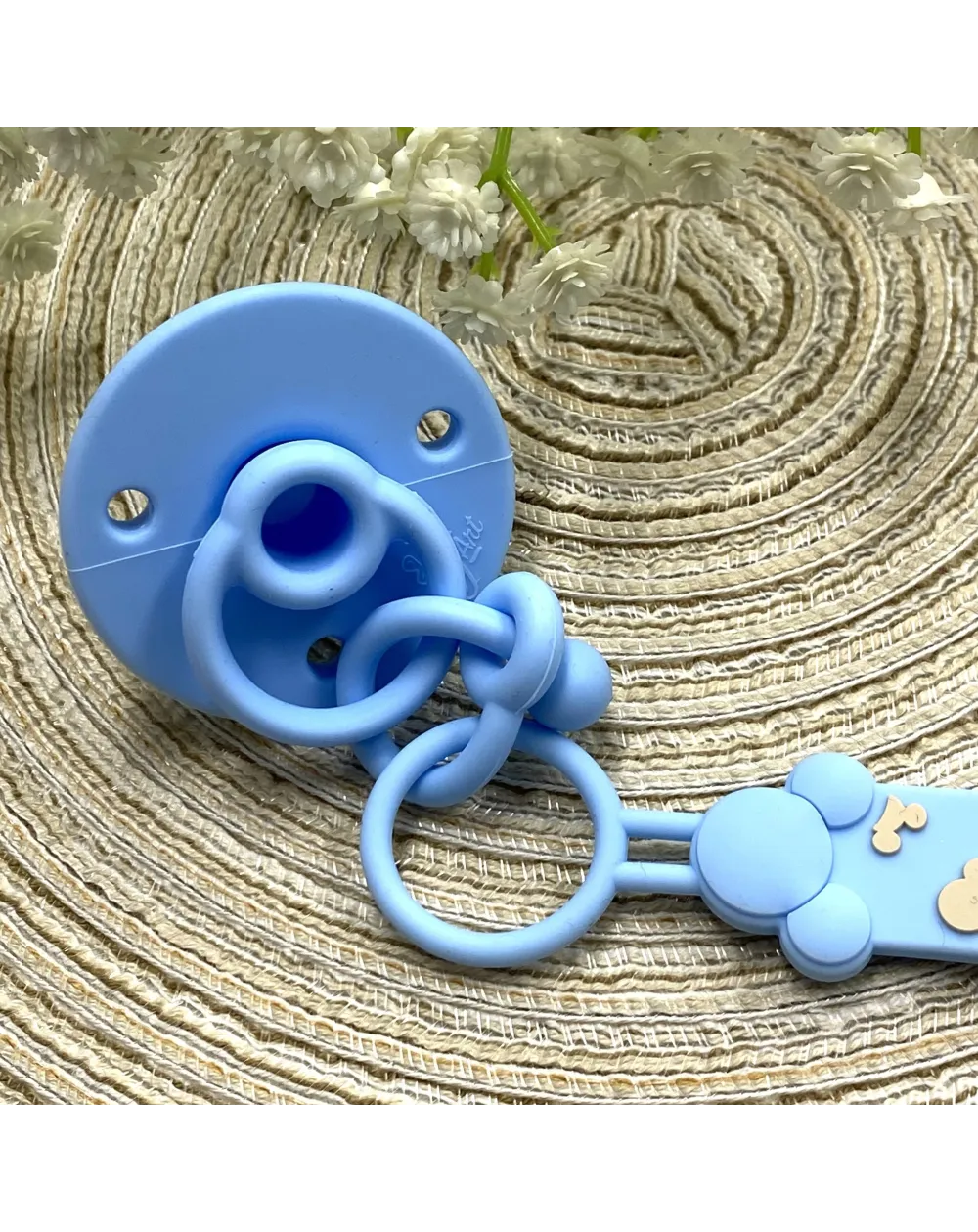 Ciuccio Suavinex 6-18 Mesi Catenelle Portaciuccio In Silicone