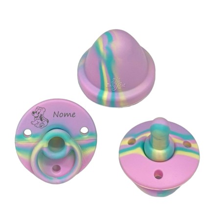 CUSTOMIZE Silicone pacifier PASTEL