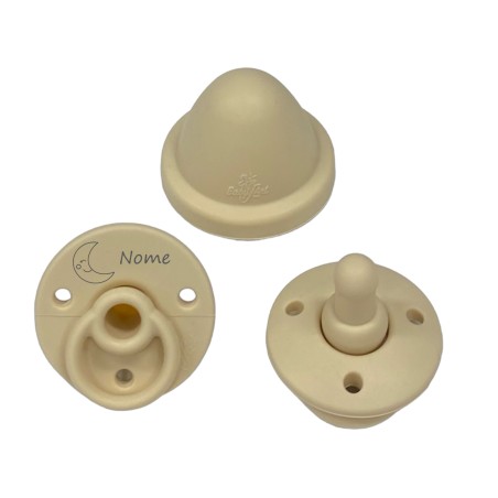 PERSONALIZE Chupeta de silicone BEIGE