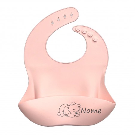 PERSONALIZE Babete de silicone TALCO