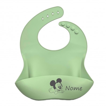 CUSTOMIZE Silicone Bib SAGE