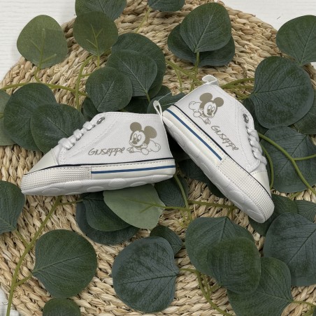 Patucos de Algodón Personalizados con Nombre | Regalo para Bebé