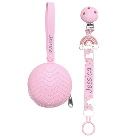 Cadena para Chupete FLAT de Silicona Personalizada | BabyJart 2