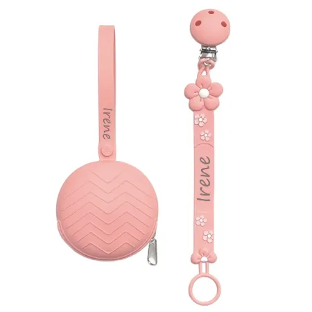 Personalized Silicone Pacifier Chain FLAT | BabyJart 2