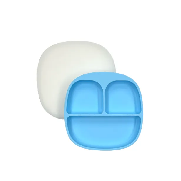 Prato de Silicone com Nome e Imagem Personalizados