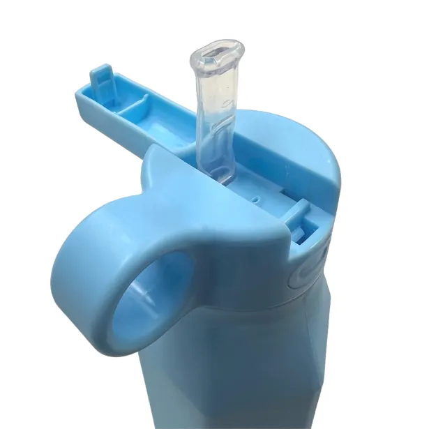 Botella de agua de silicona