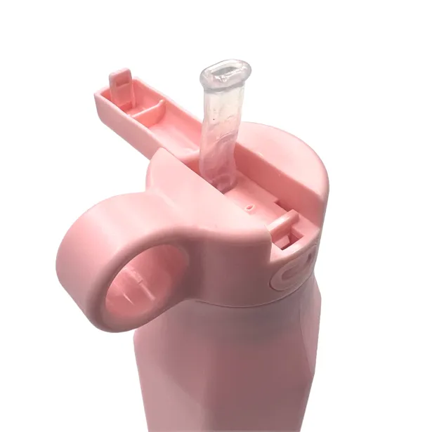 Botella de agua de silicona