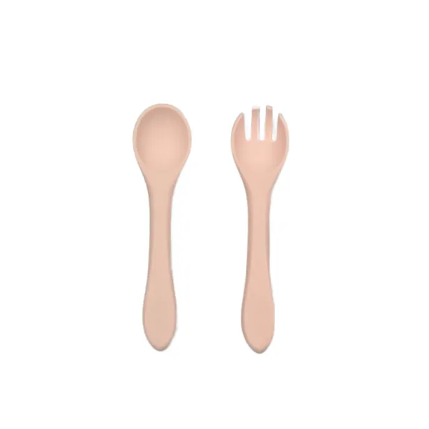 Posate in Silicone Personalizzate con Nome e Immagine | Svezzamento