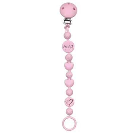 Attache-tétine en Silicone BUBBLE Personnalisée | BabyJart
