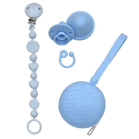 Personalisierte Silikon Schnullerkette BUBBLE | BabyJart 2