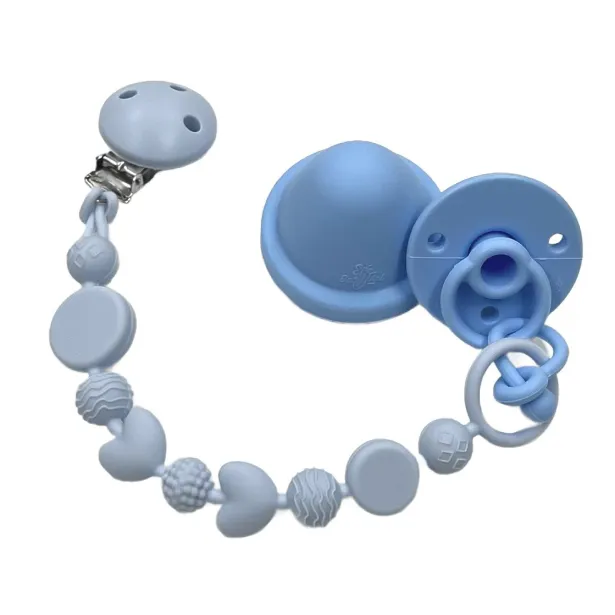 Personalisierte Silikon Schnullerkette BUBBLE | BabyJart