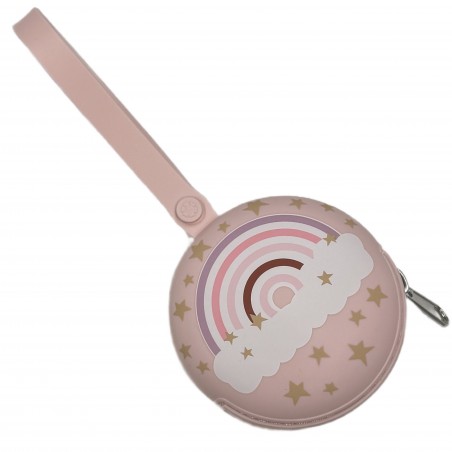 Pacifier Chain Case Round with PRINT