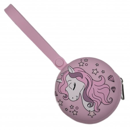 Pacifier Chain Case Round with PRINT