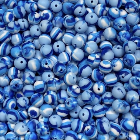 KIT 30 Pz 12mm Perlas de Silicona