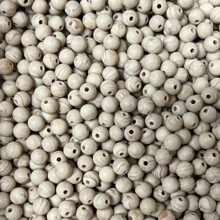 KIT 30 pcs 09mm Silicone Beads