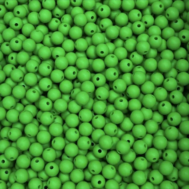 KIT 30 pcs 09mm Silicone Beads