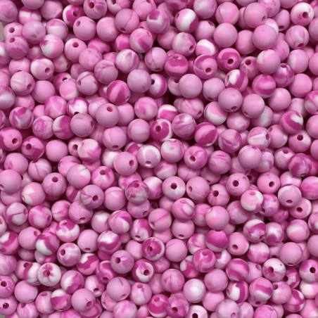 KIT 30 pcs 09mm Silicone Beads
