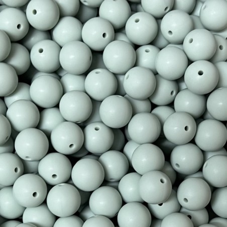 KIT 30 pcs 15mm Silicone Beads