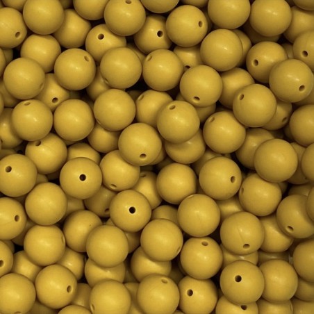 KIT 30 pcs 15mm Silicone Beads