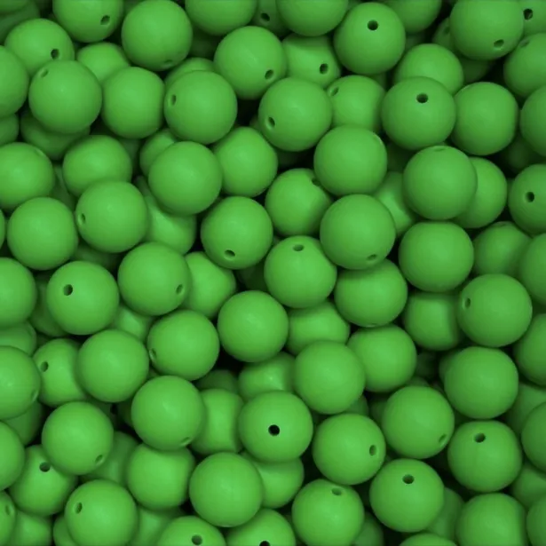 KIT 30 Pz 15mm Perlas de Silicona