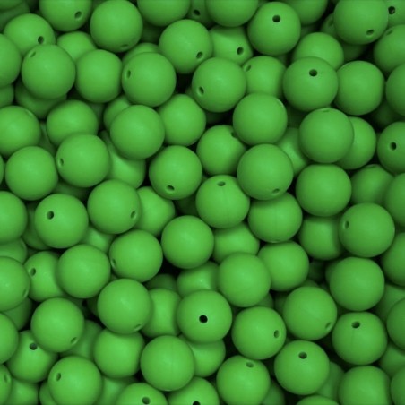 KIT 30 pcs 15mm Silicone Beads