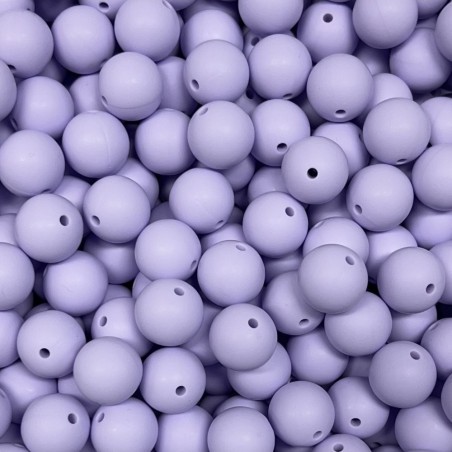 KIT 30 pcs 15mm Silicone Beads