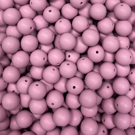 KIT 30 pcs 15mm Silicone Beads