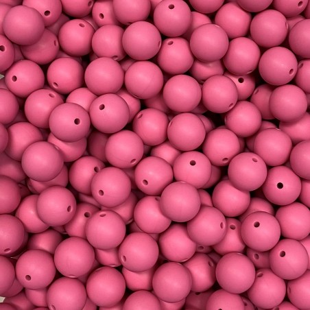 KIT 30 pcs 15mm Silicone Beads