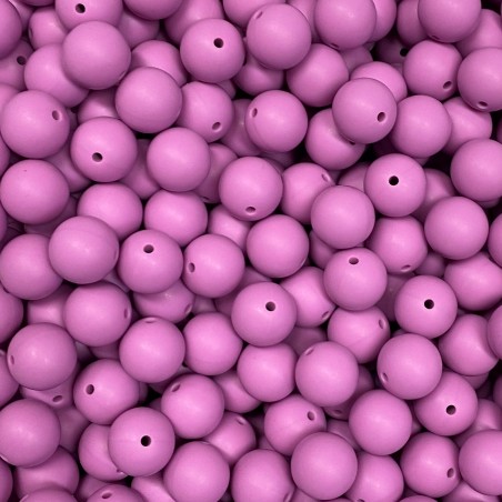 KIT 30 pcs 15mm Silicone Beads