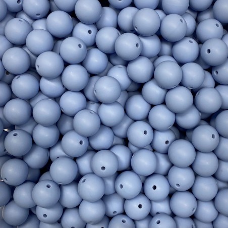 KIT 30 pcs 15mm Silicone Beads