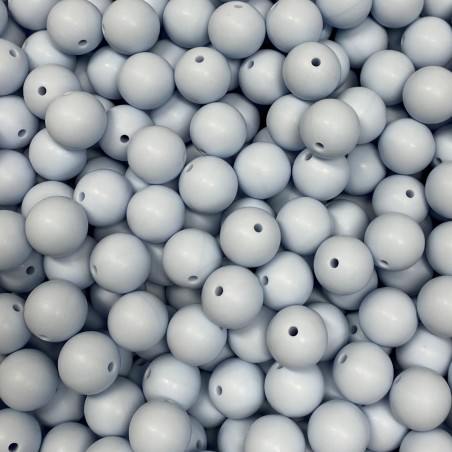 KIT 30 pcs 15mm Silicone Beads