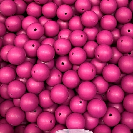KIT 30 pcs 15mm Silicone Beads