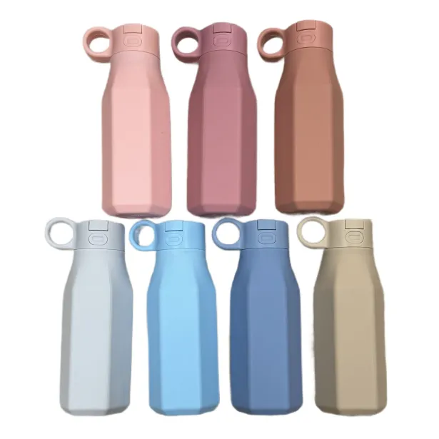 Botella de agua de silicona