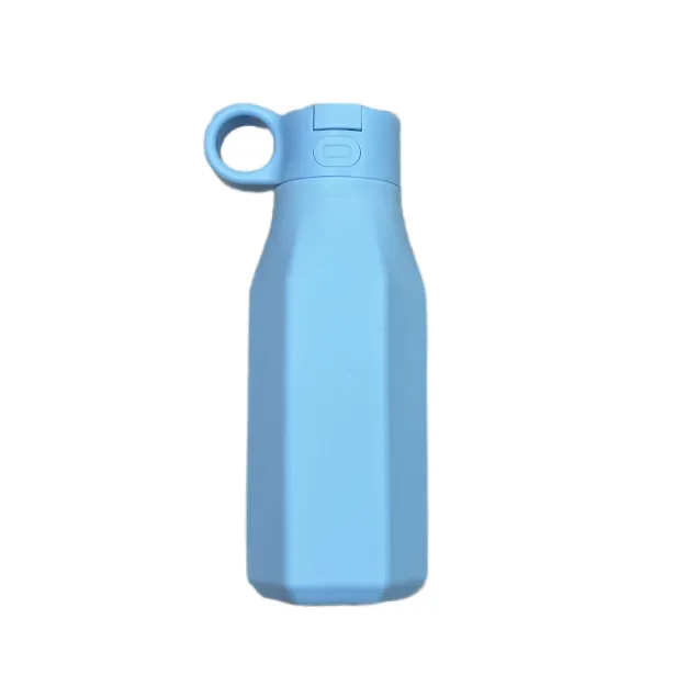 Botella de agua de silicona