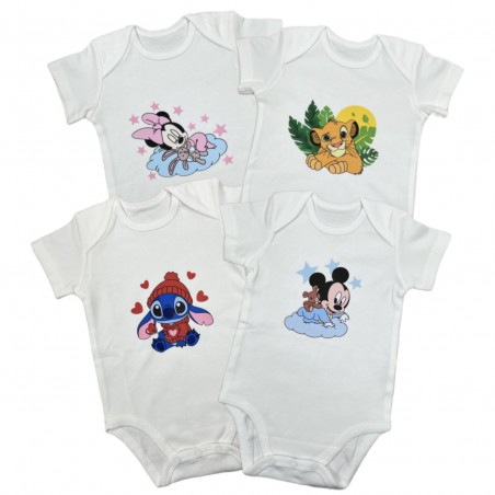 Body de Algodón Personalizado con Nombre | Regalo para Bebé